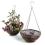 woodchip strip hanging basket stained hd34 1s wholesale wall baskets