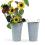 french bucket white wash by885 1 wholesale metal containers market buckets
