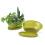 975  oval biodegradable tray yellow pe05 1y handles bowls