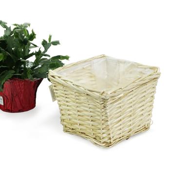 willow square top deep tray sewn lining pw67 1lg