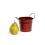 5  tin pot translucent red by03 1tr wholesale metal containers pails