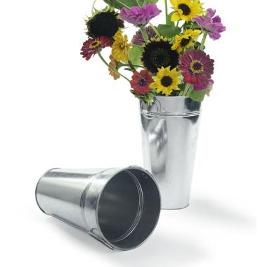 french bucket galvanized by883 1 wholesale metal containers market buckets 6
