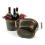 oval metal tub 10  wood handles burnt copper by20 1cbt wholesale