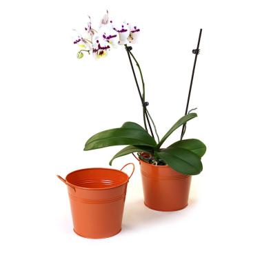 65  tin pot tangerine by08 1or wholesale metal containers pails pots 6