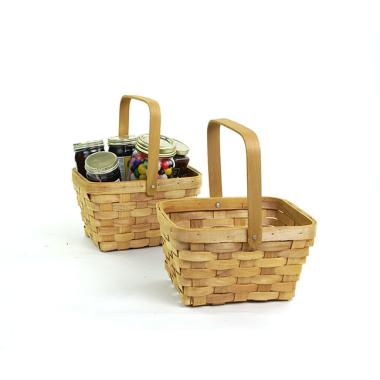 woodchip small rectangle shop natural sd33 1 wholesale basket containers handled baskets