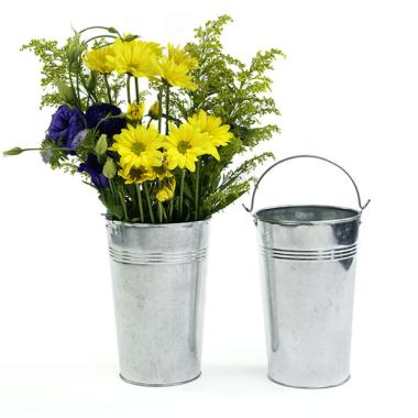 french bucket galvanized by884 1 wholesale metal containers market buckets 6