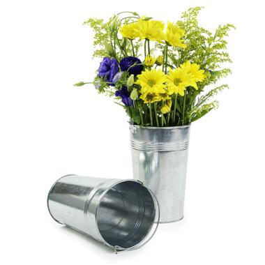 french bucket galvanized by884 1 wholesale metal containers market buckets 6