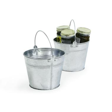 6  galvanized pail by43 1 wholesale metal containers pails pots 6
