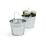 6  galvanized pail by43 1 wholesale metal containers pails pots 6
