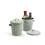 6  tin trash vintage finish by55 1vin wholesale metal containers novelty