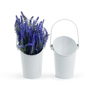 metal wall pail white by54 1w wholesale pot covers
