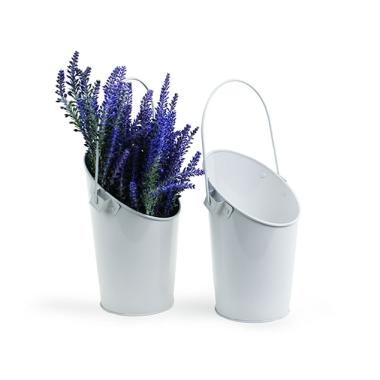 metal wall pail white by54 1w wholesale pot covers