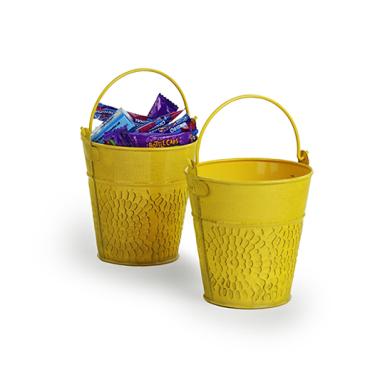 4  mini pail antique yellow w cove pattern by04 1ay wholesale