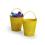 4  mini pail antique yellow w cove pattern by04 1ay wholesale