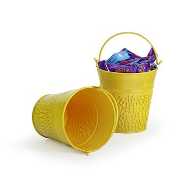 4  mini pail antique yellow w cove pattern by04 1ay wholesale