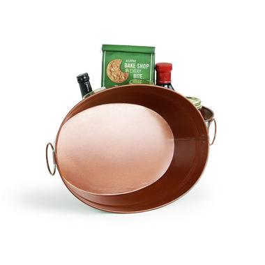 oval copper verdigris tub by878 1ver wholesale metal containers tubs 13