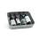 rectangle galvanized tray brass trim ty371 1no wholesale metal containers rect