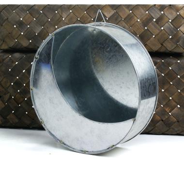 moon tin wall basket galvanized wy50 1 wholesale metal containers novelty