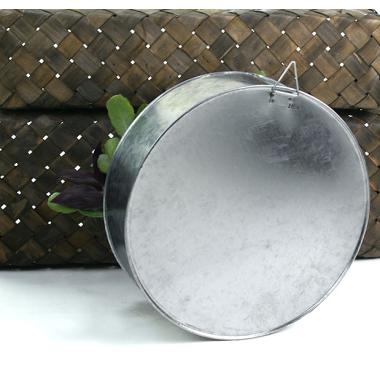moon tin wall basket galvanized wy50 1 wholesale metal containers novelty
