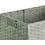 large woven synthetic rectangle storage bin tp424 1gry handles bowls