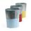 6  galvanized bucket tall ribbedblue base by127 1lb wholesale pot covers