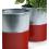 6  galvanized bucket tall ribbedred base by127 1rd wholesale pot covers