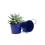 5  round tin pot royal blue by03 1rb wholesale metal containers pails
