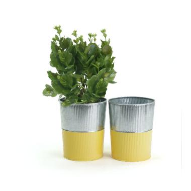 6  galvanized bucket tall ribbedyellow base by127 1gy wholesale pot covers