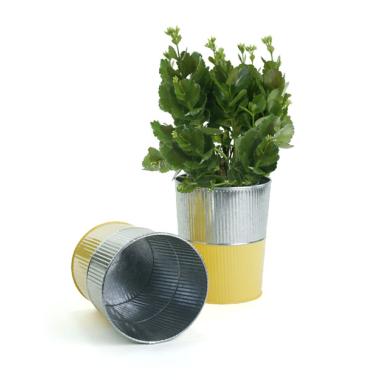 6  galvanized bucket tall ribbedyellow base by127 1gy wholesale pot covers