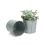 45  mini pot galvanized brass trim by415 1bt wholesale covers