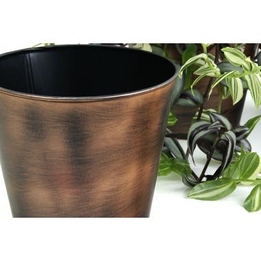 75  tin pot cover antique brown 6  by441 1abr wholesale