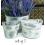 s3 tin half bucket wall basket white wash wy766 3 wholesale metal