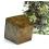 75  ribbed sq tin pot cover brown ty97 1br wholesale