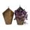 tin wall basket vintage brown wy98 1vc wholesale metal containers novelty