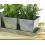 tin herb pot galvanized by42 1 wholesale metal containers pails pots rect