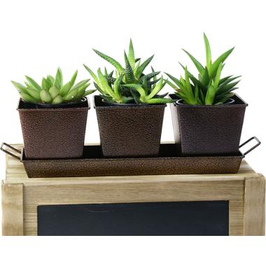 metal powder coated brown herb container by42 1br wholesale containers