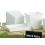 tin herb pot white by42 1w wholesale metal containers pails pots rect