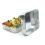 15x12x3 rectangle galvanized tray ty37 1 wholesale metal containers rect sq ov