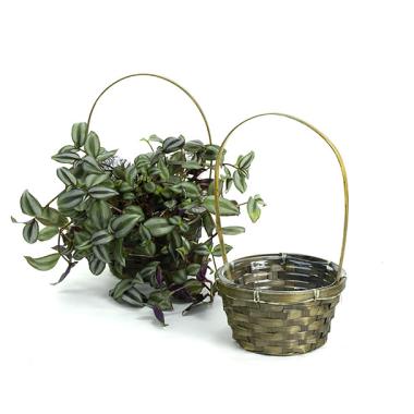 6  bamboo utility shop stained so576 1s wholesale basket containers handled baskets