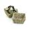 wholesale 8 square woven tray