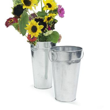 french bucket galvanized by883 1 wholesale metal containers market buckets 6