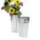 french bucket galvanized by883 1 wholesale metal containers market buckets 6