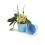 5  round tin pot light blue by03 1lb wholesale metal containers pails