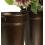 french bucket brown powder coated finish by883 1br wholesale metal containers