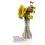 poly collapsible vase hearts 10pk vp302 10 wholesale vases black