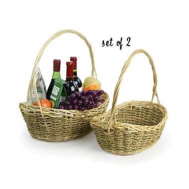 willow rope oval boat shop large s2 sw171 2lg wholesale