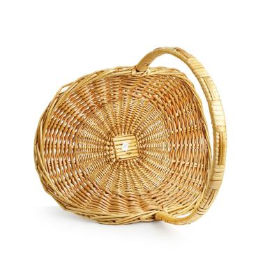 peeled willow oval fireside basket 16  honey sw16 1 wholesale