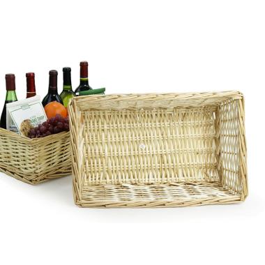 peeled willow rectangular tray large tw82 1 handles bowls trays