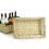 peeled willow rectangular tray large tw82 1 handles bowls trays