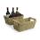 rope rectangle tray cutout handle tb14 1 handles bowls trays